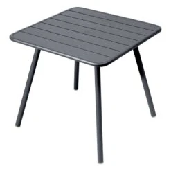 Fermob Luxembourg Table, 80 X 80 Cm, Anthracite