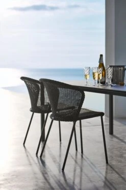 Cane-line Lean Chair, Black 6 Cane-line Lean Chair, Black -Garden Furniture Store Lean black f7