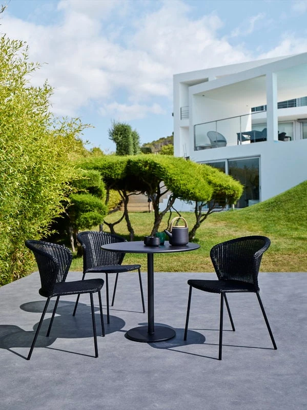 Cane-line Lean Chair, Black 2 Cane-line Lean Chair, Black - Image 2