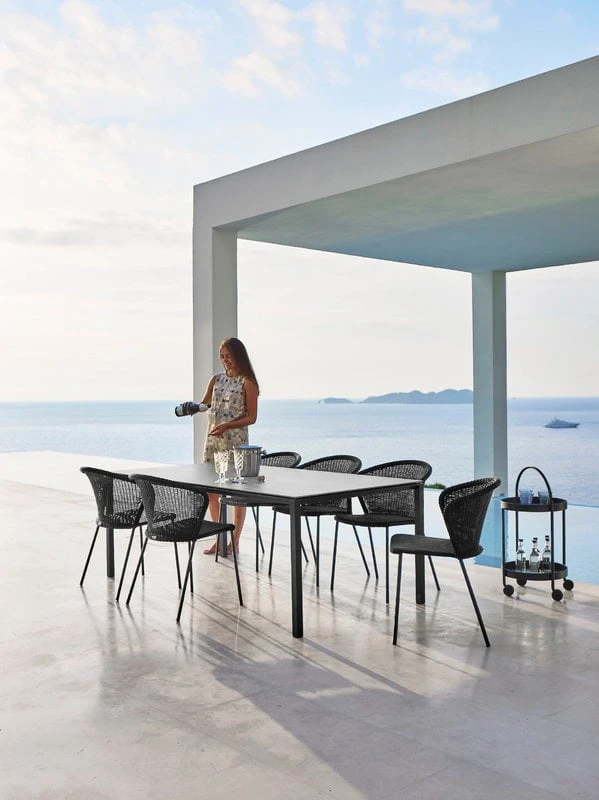 Cane-line Lean Chair, Black 4 Cane-line Lean Chair, Black - Image 4