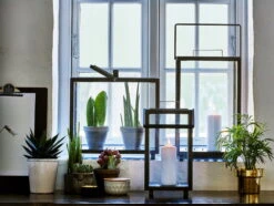 Cane-line Lighthouse Lantern, Small, Dark Grey -Garden Furniture Store Lighthouse lanterns lavagrey