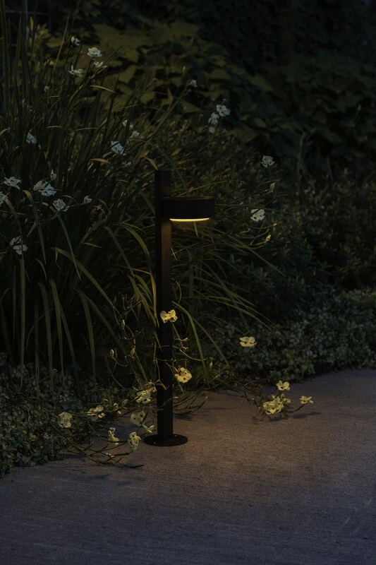 Marset Plaff-On B IP65 Bollard Lamp, Black 2 Marset Plaff-On B IP65 Bollard Lamp, Black - Image 2