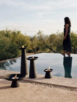 MENU Meira Oil Lantern, 36 Cm, Black -Garden Furniture Store MENU LS Meira Oil Lanterns 5 1