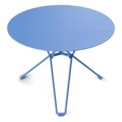 Massproductions Tio Table, 60 Cm, Low, Overseas Blue -Garden Furniture Store Massproductions TioTable60 overseas blue 1