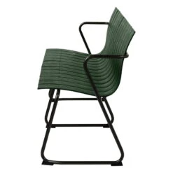 Mater Ocean OC2 Bench, Green -Garden Furniture Store Mater 09354 OceanOC2 Bench Packshot Side