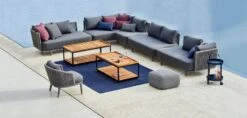 Cane-line Moments 3-seater Sofa, Grey -Garden Furniture Store Moments lounge modul 4 1
