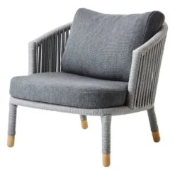 Cane-line Moments Lounge Chair, Grey