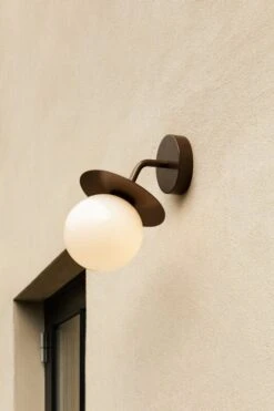 Nuura Liila Outdoor Wall Lamp, Dark Bronze - Opal White 9 Nuura Liila Outdoor Wall Lamp, Dark Bronze - Opal White -Garden Furniture Store NUURA outdoor2993