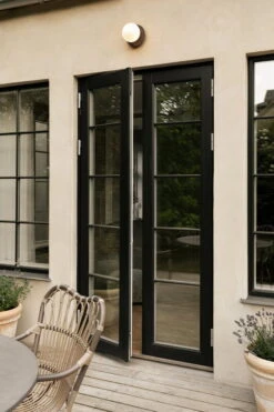 Nuura Liila 1 Outdoor Wall/ceiling Lamp, Dark Bronze - Opal White -Garden Furniture Store NUURA outdoor3024