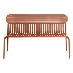 Petite Friture Week-end Bench, Terracotta