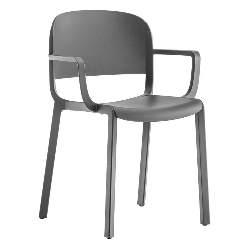 Pedrali Dome 265 Armchair, Anthracite 1 Pedrali Dome 265 Armchair, Anthracite