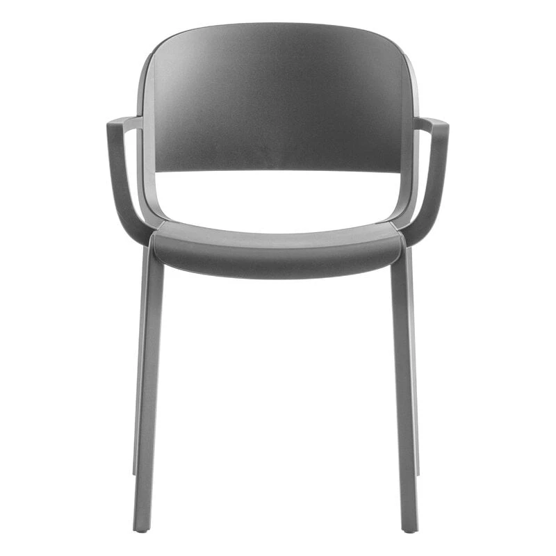 Pedrali Dome 265 Armchair, Anthracite 4 Pedrali Dome 265 Armchair, Anthracite - Image 4