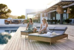 Cane-line On-the-move Table, Small, Dusty Green 6 Cane-line On-the-move Table, Small, Dusty Green -Garden Furniture Store Rest sunbed