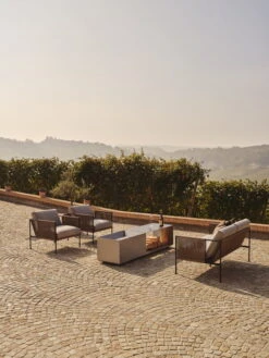 Röshults Brazier Outdoor Fire Pit, Stainless Steel -Garden Furniture Store Roshults Italien Catalog4071 HighRes