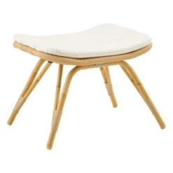 Sika-Design Monet Exterior Footstool, Natural -Garden Furniture Store SD E184 NU Monet footstool cushion