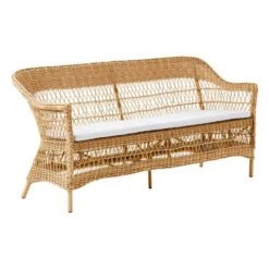 Sika-Design Charlot 3-seater Sofa, Natural - White