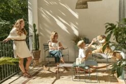 Fermob Oulala Nesting Table, Set Of 3, Highlighted Nature -Garden Furniture Store SURPRISING OULALA ROMARIN CACTUS GRIS ARGILE MARSEILLE ALBUM2023 MARINE BRUSSON