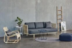 Cane-line On-the-move Table, Small, Dark Blue -Garden Furniture Store Sense natur sofa grey Y125 Curve