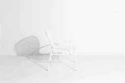 Petite Friture Week-end Lounge Chair, White -Garden Furniture Store armchair week end 281029