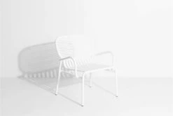 Petite Friture Week-end Lounge Chair, White -Garden Furniture Store armchair week end 28929