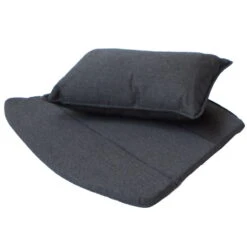 Cane-line Breeze Lounge Chair Cushion Set, Black