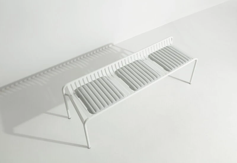 Petite Friture Week-end Seat Cushion, Small, Pearl Grey 4 Petite Friture Week-end Seat Cushion, Small, Pearl Grey - Image 4