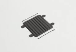 Petite Friture Week-end Seat Cushion, Small, Anthracite -Garden Furniture Store coussin petit noir 1