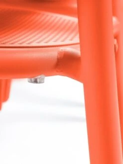 Fatboy Toní Armchair, 4 Pcs, Tangerine -Garden Furniture Store fatboy ton armchair tangerine closeup 03 105645 role 1
