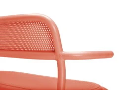 Fatboy Toní Bankski Garden Bench, Tangerine -Garden Furniture Store fatboy ton bankski tangerine closeup 01 105652