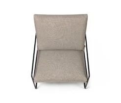 Ferm LIVING Desert 1-seater, Black - Dark Sand Dolce -Garden Furniture Store fermLIVING SS22 DesertSofa 1seater BlackDarkSand 1104265433 pack 5