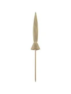 Ferm LIVING Lull Umbrella, Beech – Cashmere -Garden Furniture Store fermLIVING LullUmbrella 1104265380 pack 2