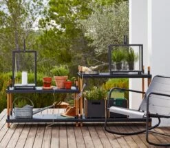 Cane-line Frame Shelf, High, Teak - Aluminium 7 Cane-line Frame Shelf, High, Teak - Aluminium -Garden Furniture Store frame 22 F 1