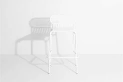 Petite Friture Week-end High Stool, White -Garden Furniture Store high stool 28529