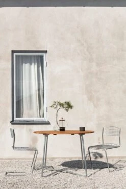 Grythyttan Stålmöbler High Tech Chair, Galvanized Steel -Garden Furniture Store hightech klassiker 279