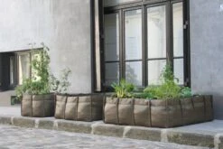 Bacsac Bacsquare 4 Fabric Planter, 140 L, Geotextile -Garden Furniture Store photo 95004 1 Bacsac