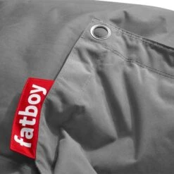 Fatboy Buggle Up Outdoor Bean Bag, Rock Grey 8 Fatboy Buggle Up Outdoor Bean Bag, Rock Grey -Garden Furniture Store product large FATBOY Sunbrella Grey Close up 04